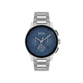 Buy Hugo Boss Mens Chronograph Quartz Stainless Steel Blue Dial 44mm Watch - 1513763 in Pakistan