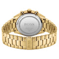 Buy Hugo Boss Mens Chronograph Champion Gold Stainless Steel Black Dial 44mm Watch - 1513848 in Pakistan