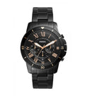 Buy Fossil Men's Chronograph Quartz Black Stainless Steel Black Dial 44mm Watch FS5374 in Pakistan