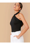 Buy Shein BAE Form Fitting Crisscross Halter Top in Pakistan