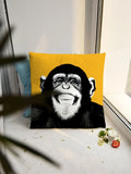 Buy Shein Gorilla Print Cushion Cover Without Filler in Pakistan