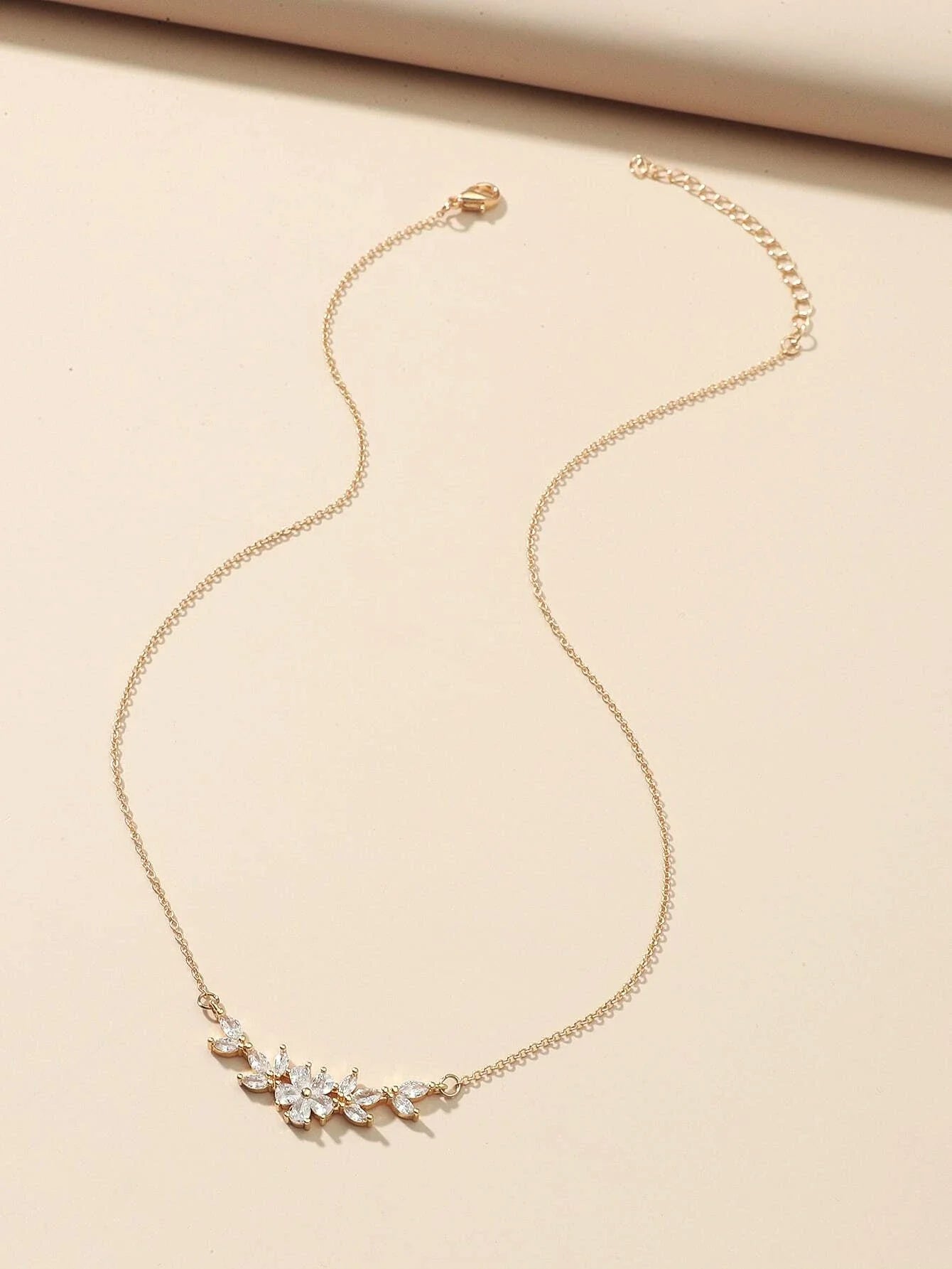 Buy Shein Zircon Decor Necklace in Pakistan