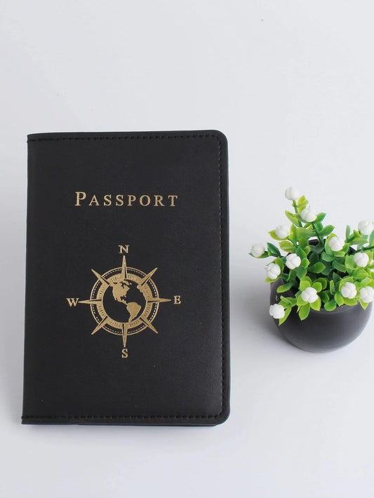 Buy Shein Letter Graphic Fold Passport Case in Pakistan