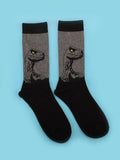 Buy Shein Dinosaur Print Crew Socks in Pakistan