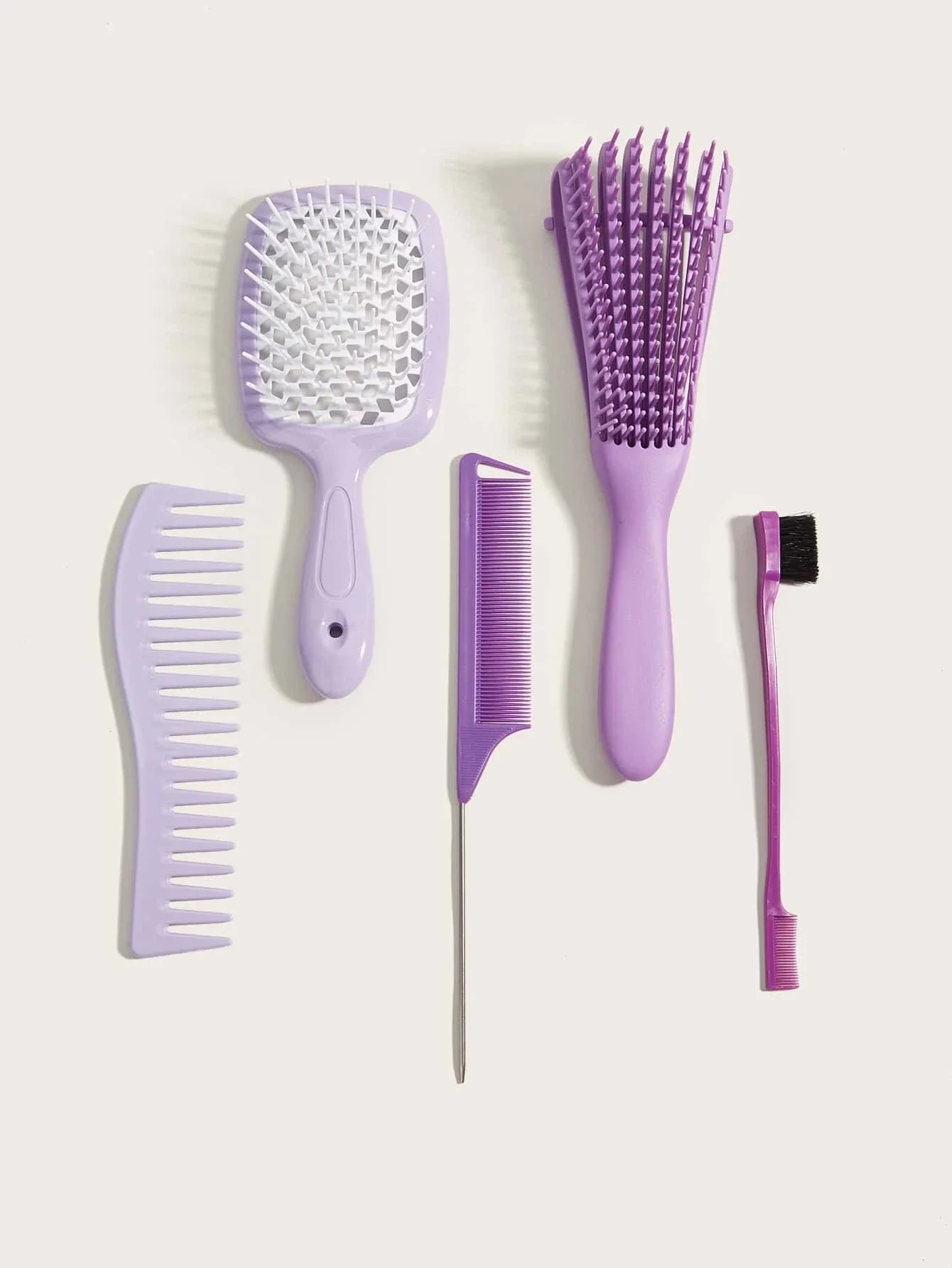 Buy Shein Hairdressing Comb Five Piece Set Hair Dyeing Comb Stainless Steel Mouse in Pakistan