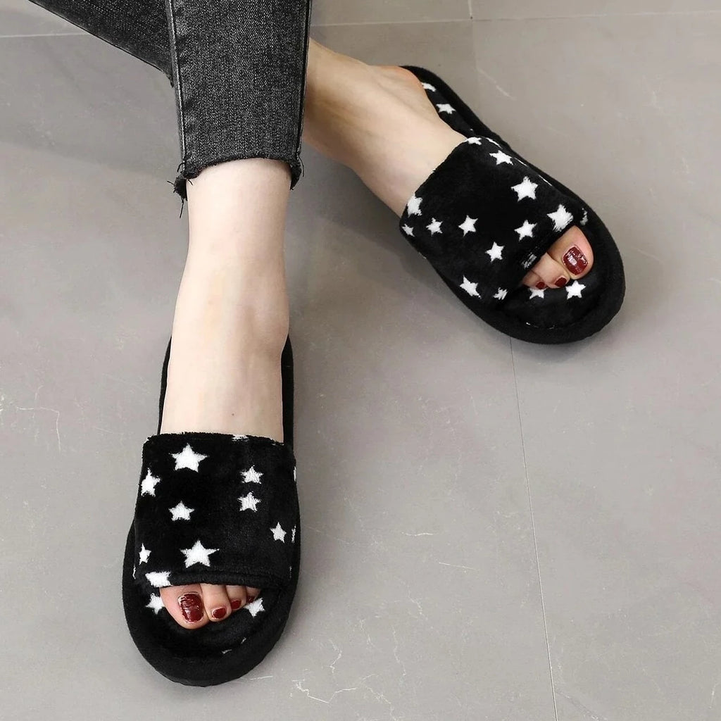 SHEIN | NEW Black two straps Open Toe Slide Sandals slippers size 8 | eBay
