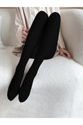 Buy Shein 1pair Solid Tights - One Size Black in Pakistan