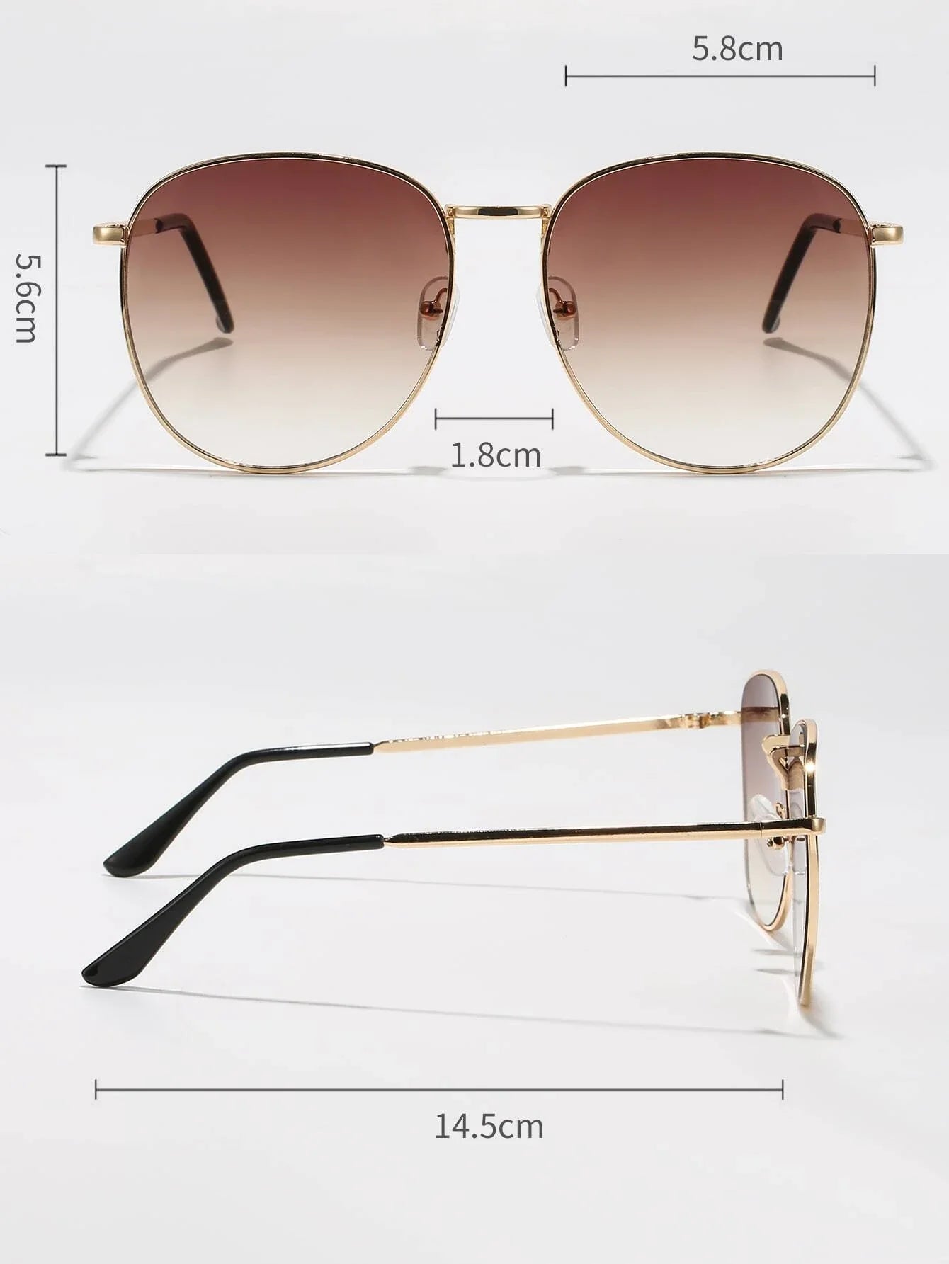 Buy Shein Ombre Lens Fashion Glasses in Pakistan