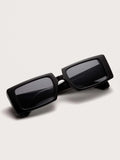 Buy Shein Acrylic Frame Rectangle Fashion Glasses in Pakistan