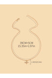 Buy Shein Dragonfly Pendant Necklace - Yellow Gold in Pakistan