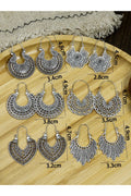 Buy SHEIN EMERY ROSE 6pairs Hollow Out Hoop Earrings in Pakistan
