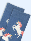 Buy Shein Unicorn Pattern Crew Socks in Pakistan