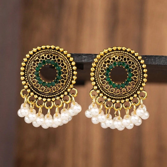 Buy Shein Faux Pearl Tassel Drop Earrings in Pakistan