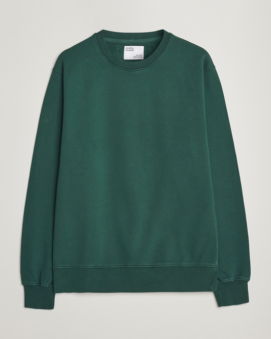 Buy Unisex Basic Plain Sweatshirt - Dark Green in Pakistan