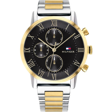 Buy Tommy Hilfiger Mens Quartz Stainless Steel Black Dial 44mm Watch - 1791539 in Pakistan