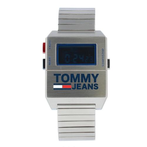 Buy Tommy Hilfiger Mens Digital Stainless Steel White Dial 32mm Watch - 1791669 in Pakistan