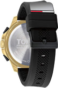 Buy Tommy Hilfiger Mens Analog Digital Silicone Strap Gold Dial 46mm Watch - 1791762 in Pakistan