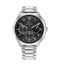 Buy Tommy Hilfiger Mens Quartz Stainless Steel Black Dial 45mm Watch - 1791852 in Pakistan