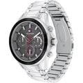 Buy Tommy Hilfiger Mens Quartz Silver Stainless Steel Grey Dial 45mm Watch - 1791857 in Pakistan