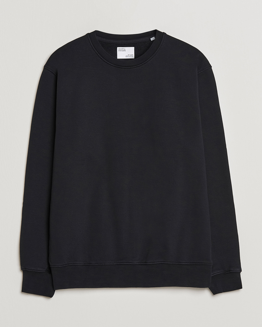 Buy Unisex Basic Plain Sweatshirt - Black in Pakistan