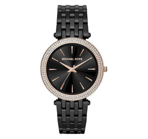 Buy Michael Kors Women’s Quartz Stainless Steel Black Dial 39mm Watch - MK3407 in Pakistan