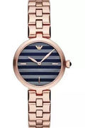 Buy Emporio Armani Women's Quartz Stainless Steel Blue & Grey Dial 32mm Watch AR11220 in Pakistan