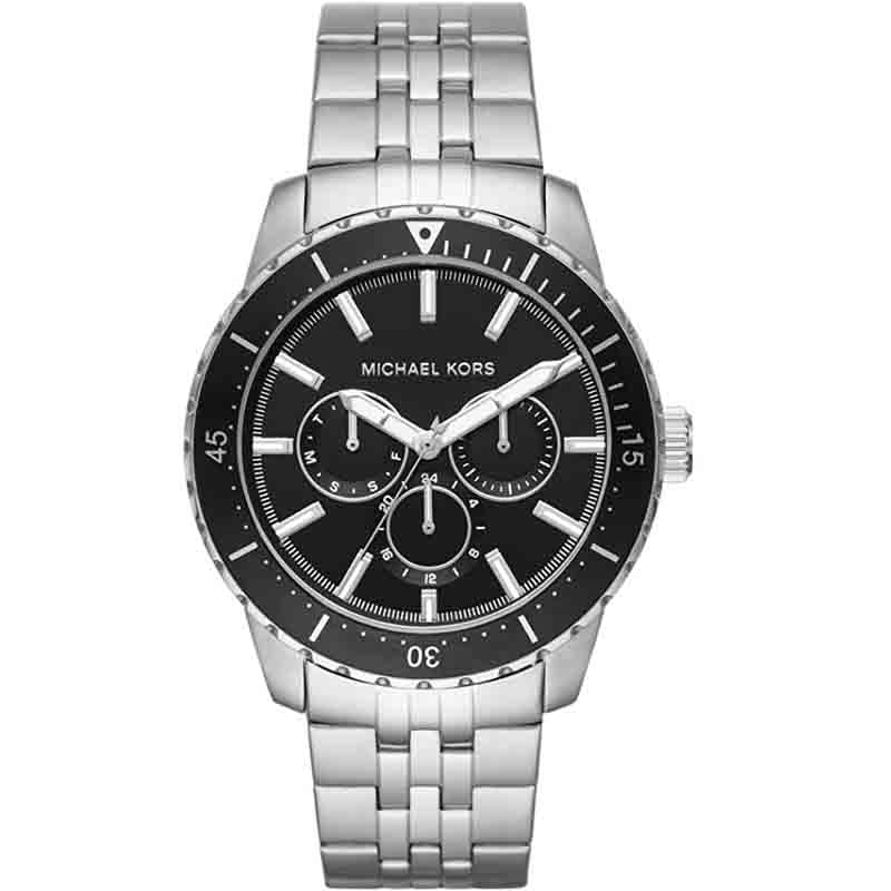 Buy Michael Kors Mens Stainless Steel Black Dial 44mm Watch - Mk7156 in Pakistan