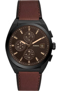 Buy Fossil Men's Quartz Brown Leather Strap Black Dial 42mm Watch FS5798 in Pakistan