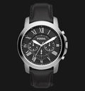 Buy Fossil Men's Chronograph Quartz Leather Strap Black Dial 44mm Watch FS4812 in Pakistan