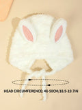 Buy Shein 1pc Baby 1 2 year Coral Fleece Ear Protection Winter Warmth Beanie Hat in Pakistan