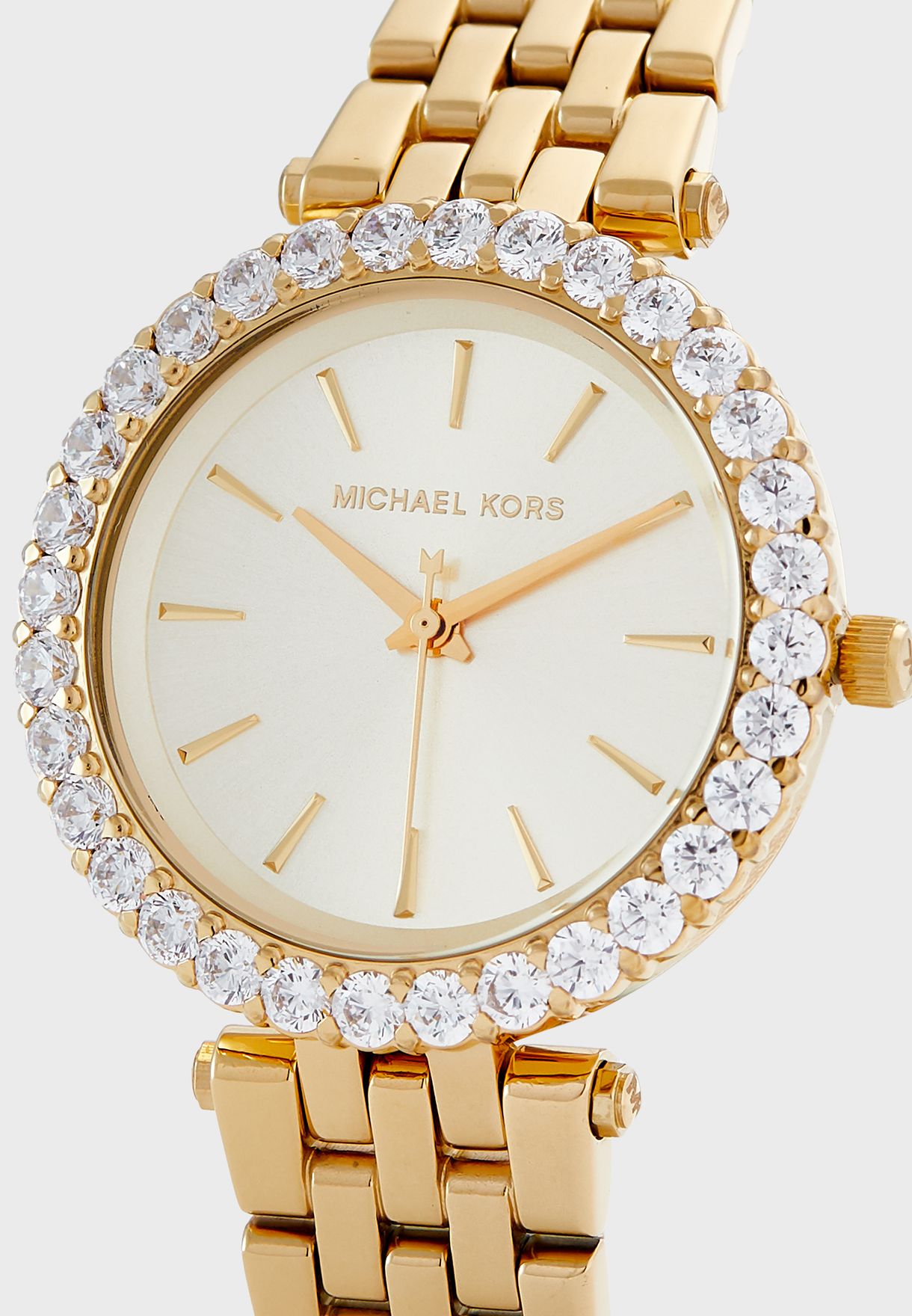 Buy Michael Kors Womens Quartz Darci Gold Stainless Steel Gold Dial 35mm Watch - Mk4513 in Pakistan