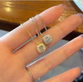 Buy Bling On Jewels Fixie Pendant - Silver in Pakistan