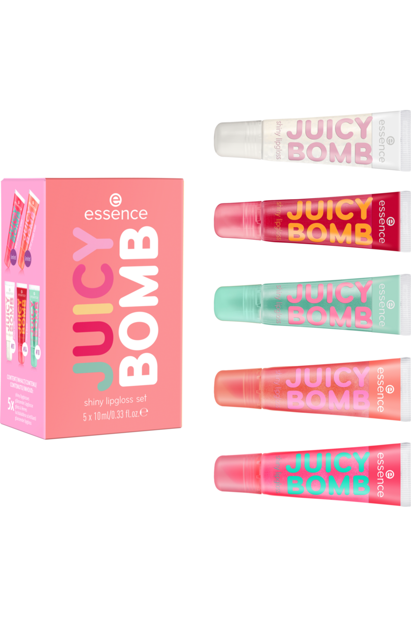 Buy Essence Juicy Bomb Shiny Lipgloss Set - 5 Pcs in Pakistan