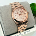 Buy Michael Kors Womens Quartz Channing Stainless Steel Rose Gold Dial 36mm Watch - Mk6624 in Pakistan