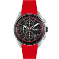 Buy Hugo Boss Mens Volane Red Chronograph Watch - 1513959 in Pakistan