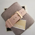 Buy Michael Kors Womens Quartz Runway Pink Silicone Strap Rose Crystal Pave Dial 40mm Watch - Mk6854 in Pakistan