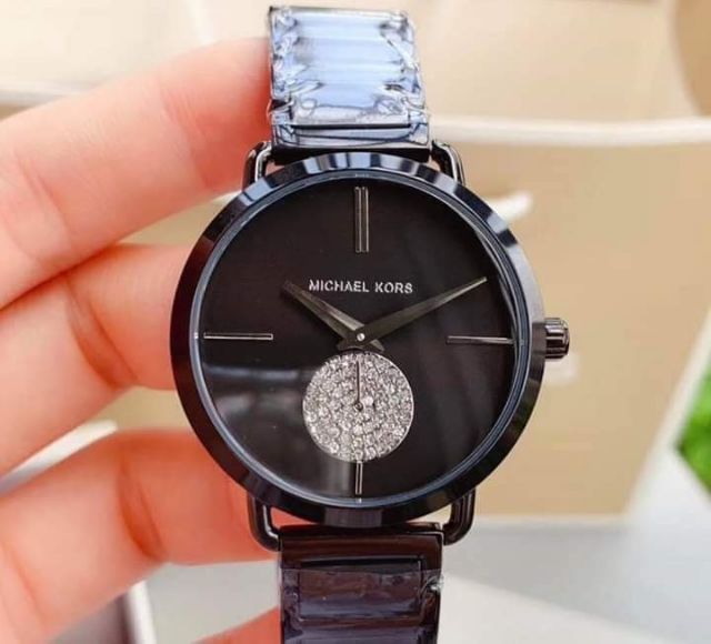 Buy Michael Kors Dress Watch For Women Analog Stainless Steel Black Dial  - MK3758 in Pakistan