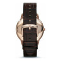 Buy Emporio Armani Quartz Brown Leather Strap Silver Dial 42mm Watch for Men - Ar1743 in Pakistan