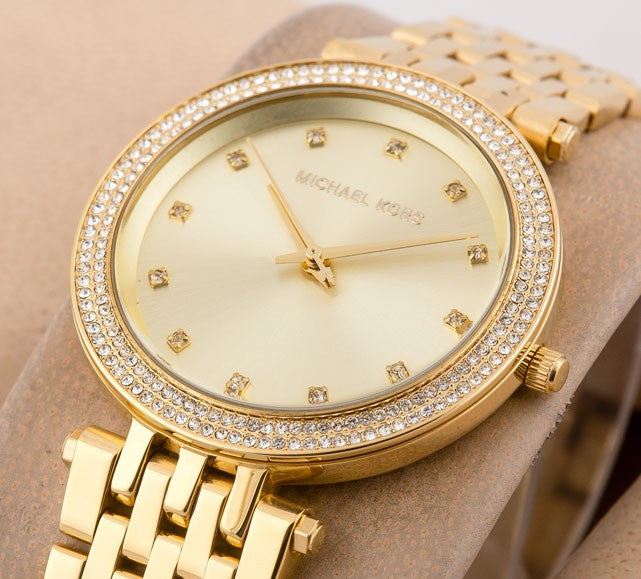 Buy Michael Kors Stainless Steel Gold Dial 39mm Watch for Women - Mk3216 in Pakistan