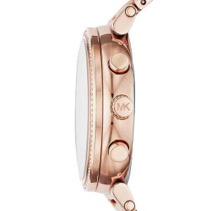 Buy Michael Kors Womens Quartz Sofie Rose Gold Stainless Steel Mother Of Pearl Dial 39mm Watch - Mk6576 in Pakistan