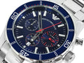 Buy Emporio Armani Men’s Chronograph Stainless Steel Blue Dial 45mm Watch - AR5933 in Pakistan