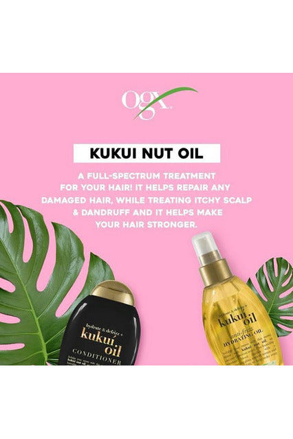 Buy OGX Kukui Oil Anti Frizz Hydrating Oil - 118ml in Pakistan