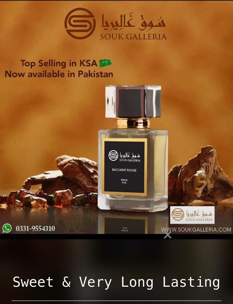 Buy Souk Galleria Baccarat Rogue Perfume for Men - 50ml in Pakistan