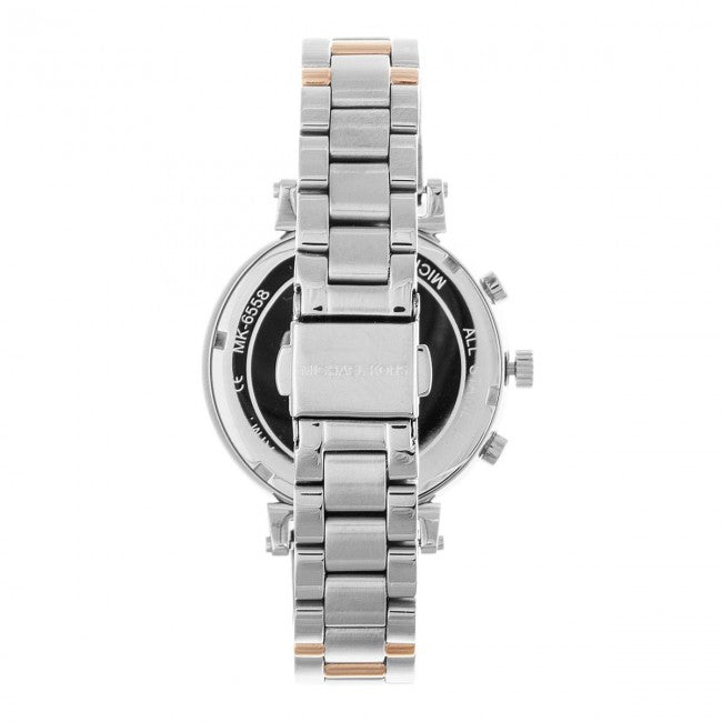 Buy Michael Kors Womens Chronograph Quartz Sofie Stainless Steel White Dial 39mm Watch - Mk6558 in Pakistan