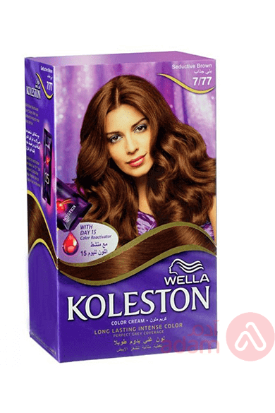 Buy Wella Koleston Kit 7/77 Seduc Brown MENAP in Pakistan