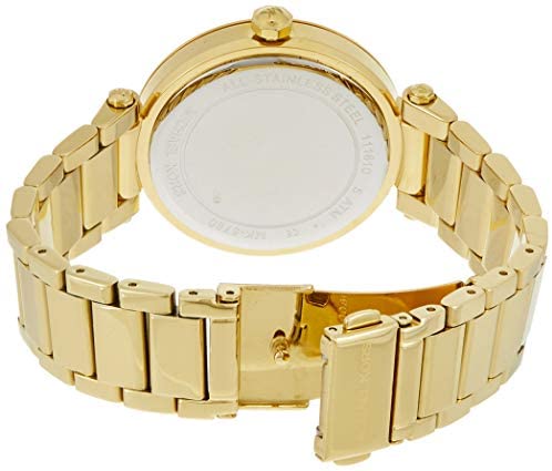 Buy Michael Kors Womens Quartz Parker Gold Stainless Steel White Dial 38mm Watch - Mk5780 in Pakistan