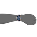 Buy The Commuter Chronograph Blue Dial Navy Leather Watch For Men in Pakistan