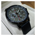 Buy Tommy Hilfiger Quartz Black Leather Strap Grey Dial 46mm Watch for Men - 1791533 in Pakistan