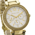 Buy Michael Kors Womens Quartz Parker Gold Stainless Steel White Dial 38mm Watch - Mk5780 in Pakistan