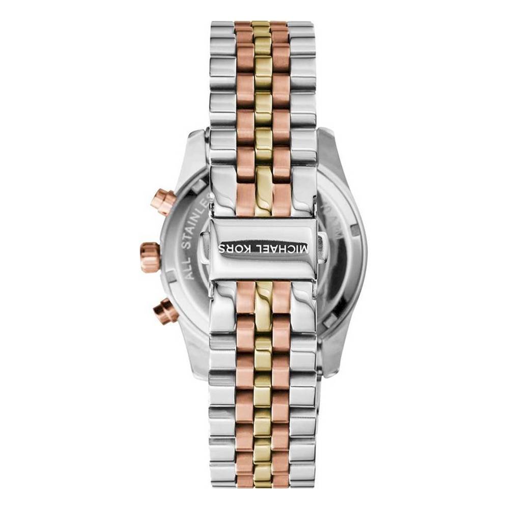 Buy Michael Kors Womens Quartz Lexington Stainless Steel Strap Silver Dial 38mm Watch - Mk5735 in Pakistan